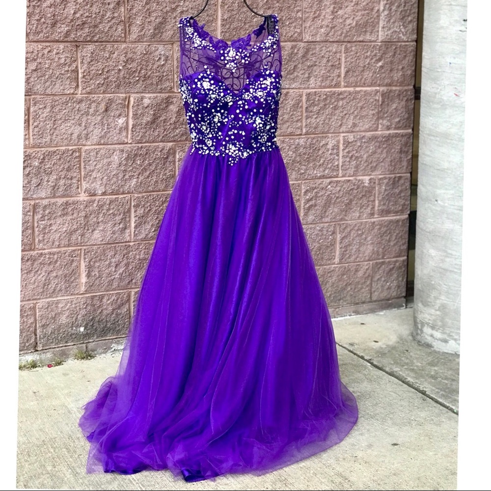 Purple Prom Dress